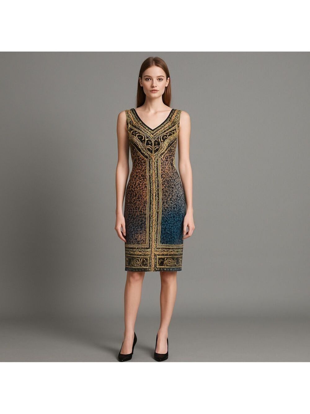 Forever 21 Leopard Print Dress Medium